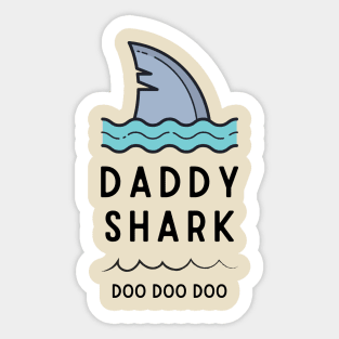 Daddy Shark Sticker